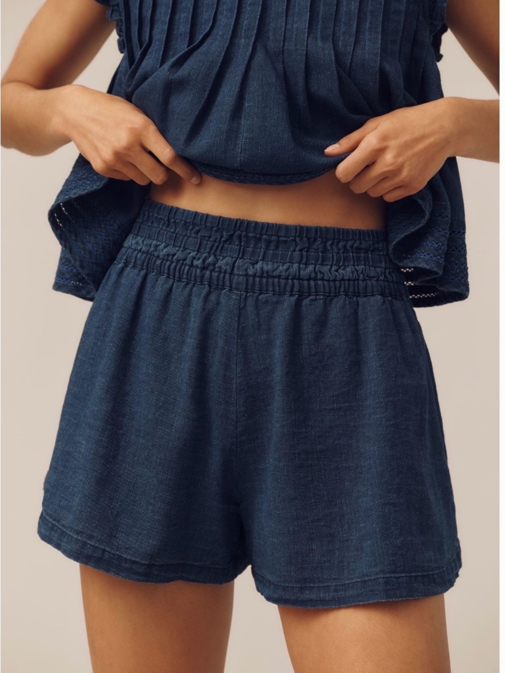 The Somerset Shorts Denim Edition - Anthropologie M NWOT